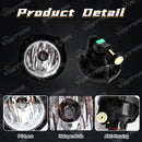 Axyaa Fog Lamps Halogen DRL Daytime Running Lights Toyota Avanza Bumper Headlights Car Accessories