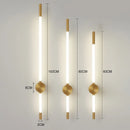 Axyaa Modern LED Wall Light for Bedroom and Living Room Decor, Sleek Tube Design
