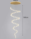 Axyaa Crystal Chandelier Set - Elegant Ceiling Lights for Home, Dining Room, Staircase