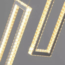 Axyaa LED Crystal Chandelier Ceiling Lamp for Elegant Indoor Lighting
