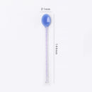 Axyaa Glass Dinnerware Spoon Set - Long Handle Kitchen Accessories