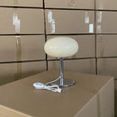 Axyaa Double Layered Egg Tart Girl Desk Lamp: American Retro Bauhaus LED Vintage