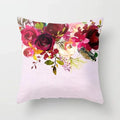 Axyaa Floral Pillowcase for Living Room Sofa and Car Cushions