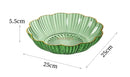 Axyaa Crystal Fruit Tray Set for Elegant Living Room Decor