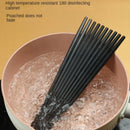 Axyaa Alloy Sushi Chopsticks Set: Commercial Grade, Anti-slip, Durable, 5 Pairs