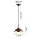 Axyaa Chinese Retro Style Yellow Cave Stone Bedside Pendant Lamp