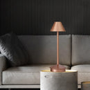 Axyaa Retro LED Table Lamp: Touch Sensor, Rechargeable, 3 Color, Night Light.