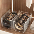 Axyaa Acrylic Belt Organizer Drawer Storage Box - Men's Tie Belt Display Rack