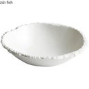 Axyaa Ceramic Soup Bowl Set: Kitchen & Restaurant Tableware with Rock Texture for Dining