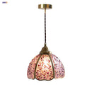 Axyaa Crystal Pendant Light: Luxury LED Copper Ceiling Lamp for Home Decor & Lighting