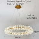 Axyaa Luxury Crystal Chandelier, Wall & Lobby Lamp Set