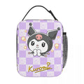 Axyaa Kuromi Thermal Lunch Box: New Arrival, Insulated, Ideal for School