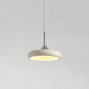 Axyaa White Flying Saucer Pendant Light - Modern LED Droplight for Home & Restaurant