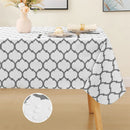 Axyaa Rectangular PVC Table Cloth for Dining Table Waterproof & Stylish Table Cover
