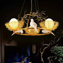 Axyaa Modern LED Chandelier Pendant Ceiling Light for Indoor Dining Room Lighting