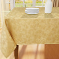 Axyaa Jacquard Polyester Tablecloth for Home Banquet Tables