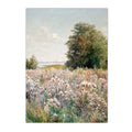 French Country Landscape Vintage Oil Painting Wall Art Poster by Axyaa