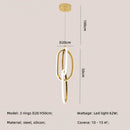 Axyaa Gold LED Wall Lamp Dimmable Wall Sconces Indoor Lighting