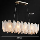 Axyaa Modern Ceiling Chandelier: Elegant Dining Room & Living Room Pendant Light
