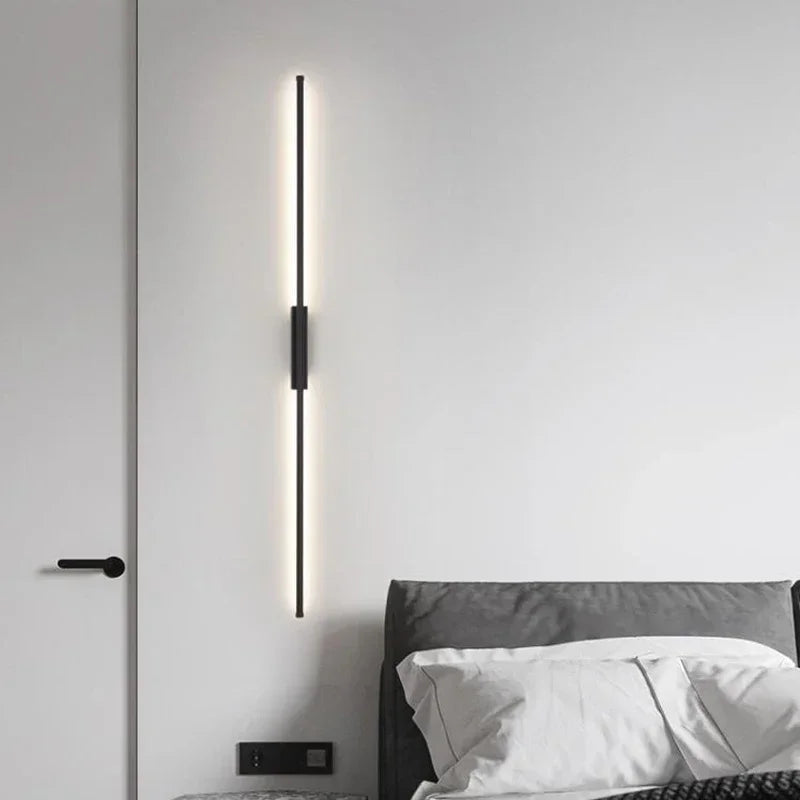 Axyaa Nordic Slim LED Wall Sconces for Bedroom & Living Room