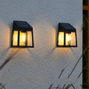 Axyaa Solar Wall Light: Waterproof Outdoor Luminous Lamp for Yard Decoration