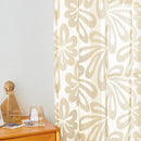Axyaa White Jacquard Tulle Sheer Curtain for Living Room