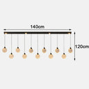 Axyaa Modern Indoor Chandeliers LED Pendant Ceiling Lights for Dining Room