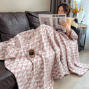 Axyaa Boho Cotton Throw Blanket for Bed Couch Sofa All Seasons Lightweight Blanket