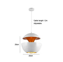 Axyaa Apple Pendant Lamp: Simple European Art LED Lighting for Home & Cafe