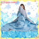 Axyaa Cooling Blanket: Soft Breathable Comforter for Hot Sleepers year-round use