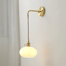 Axyaa Ceramic Copper LED Wall Sconce for Stylish Home Lighting