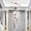 Axyaa Staircase Chandeliers LED Pendant Light Lamps for Modern Home Decor