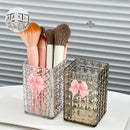 Axyaa Square Pen Holder Pencil Container for Office Supplies & Makeup Brushes