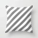Axyaa Geometric Grey Pillowcase Set