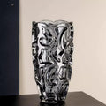 Axyaa Engraved Crystal Vase: High-End Home Decor and Gift