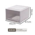 Axyaa Closet Storage Bin with Lid - Desktop Organizer for Clothes, Underwear, Socks