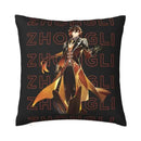 Axyaa Game Kaeya Venti Pillowcase for Home Decor