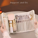 Axyaa Roll Up Brush Bag: Portable Makeup Brush Holder & Organizer