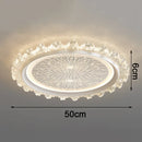 Axyaa Nordic LED Ceiling Light for Smart Home Decor and Bedroom Lighting