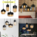 Axyaa Nordic Glass Pendant Lighting for Kitchen Restaurant
