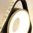 Axyaa Modern Crystal Pendant Chandelier for Home Decor Lighting