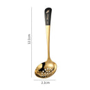 Axyaa Stainless Steel Soup Spoon Kitchen Utensil Set