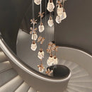 Axyaa Nordic Chandeliers Dining Room Pendant Lights Hanging Lamps Ceiling Fixture
