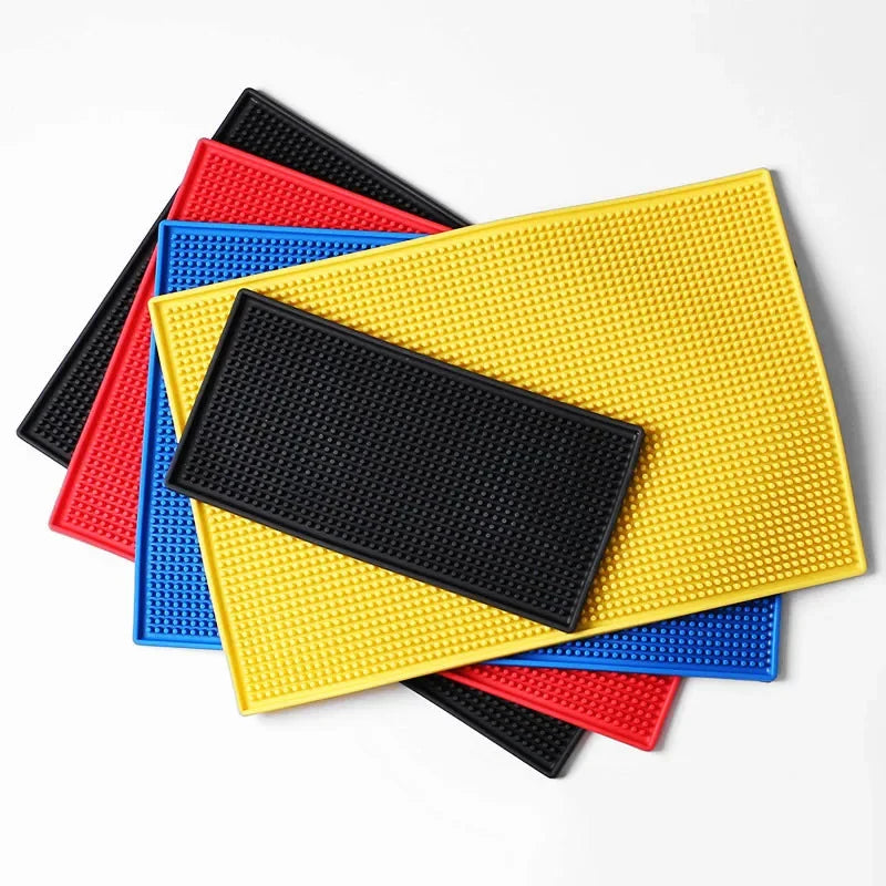 Axya Rubber Bar Service Spill Mat - Water Proof & Anti-skid Glass Coaster