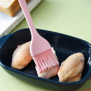 Silicone Cake Scraper Set by Axyaa: Non-Stick Spatula Mixer & Brush Baking Tools