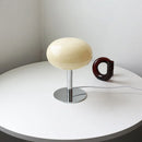 Axyaa Ceramic Table Lamp with Fabric Art Lampshade for Living Room Decor