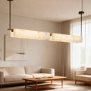 Axyaa Marble Strip Copper Pendant Light - Modern Luxury Design