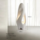 Axyaa Nordic Designer Floor Lamp: Wabi Sabi Style LED Lighting for Elegant Home Decor