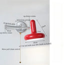 Axyaa French Cream LED Wall Lamps Swing Long Arm Home Decor Iron Applique Murale