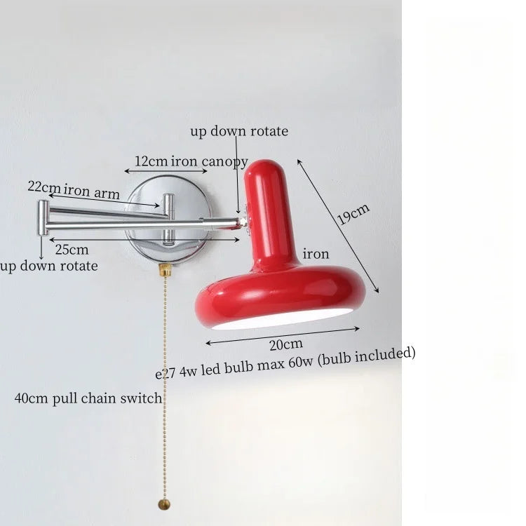 Axyaa Nordic LED Wall Lamp for Modern Home Decor
